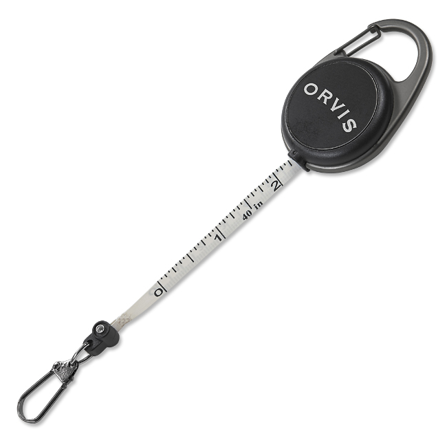 Black Nickel Carabiner Tape Measure Zinger Combo Mendoza Fly Shop